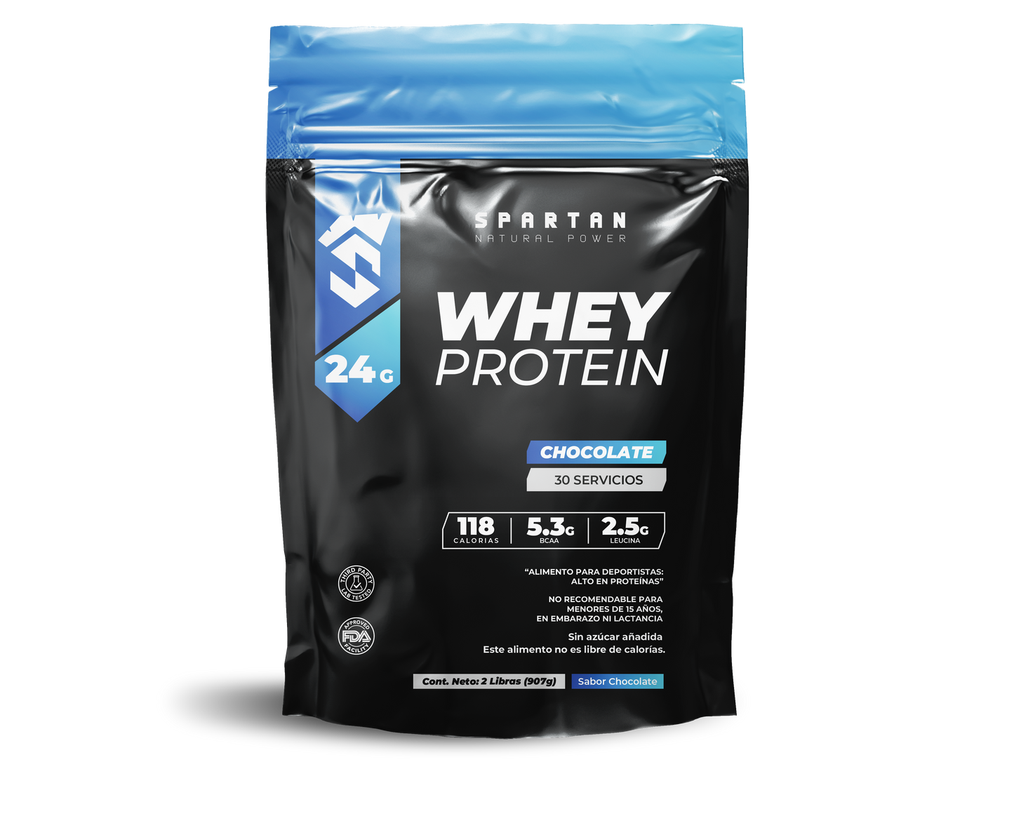 SPARTAN WHEY PROTEIN DOYPACK CHOCOLATE 907 GR