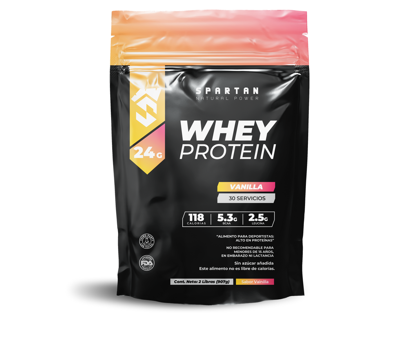 SPARTAN WHEY PROTEIN DOYPACK VAINILLA 907 GR