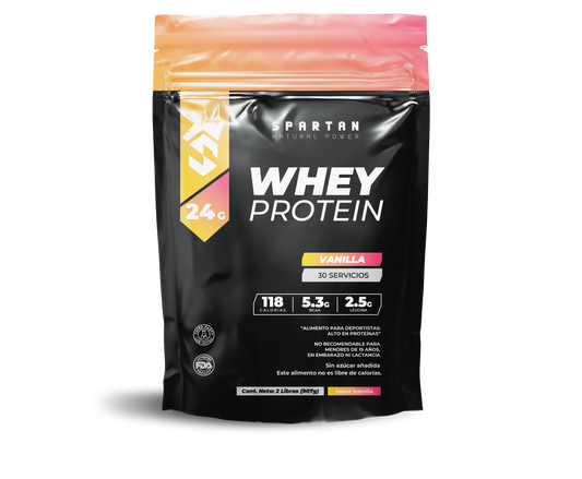 SPARTAN WHEY PROTEIN DOYPACK VAINILLA 907 GR