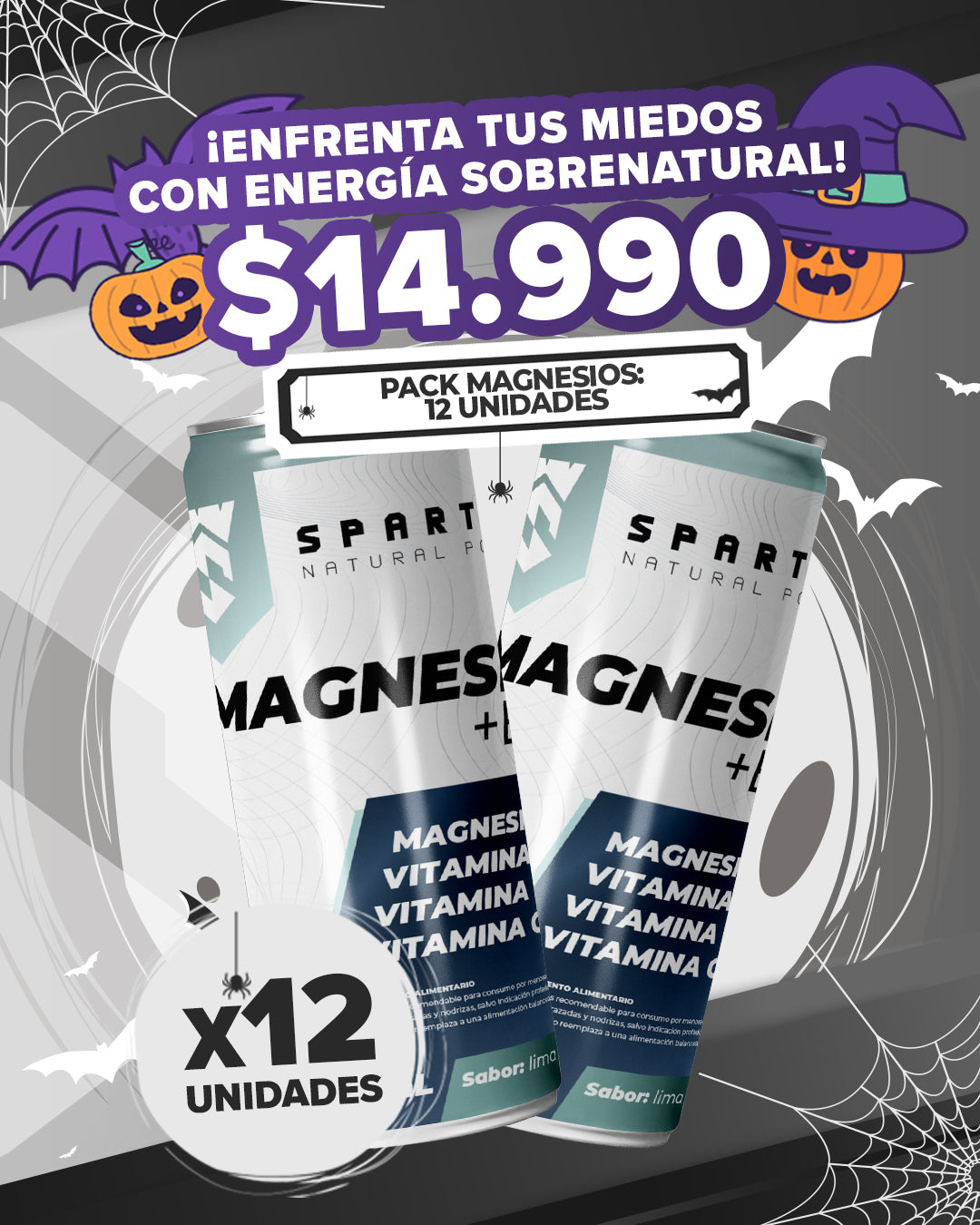 PACK 12 MAGNESIOS