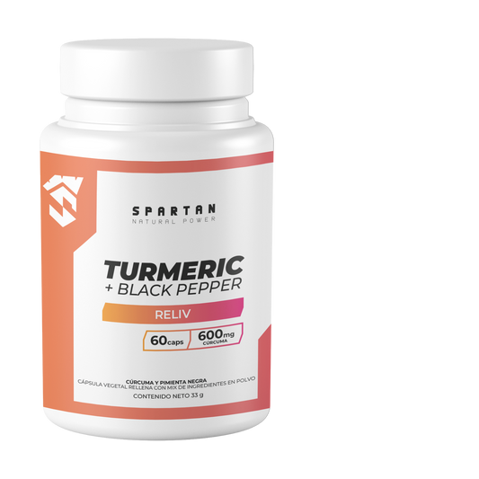 Spartan Turmeric + Black Pepper 33 gr