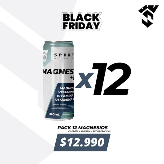 PACK 12 MAGNESIOS SPARTAN