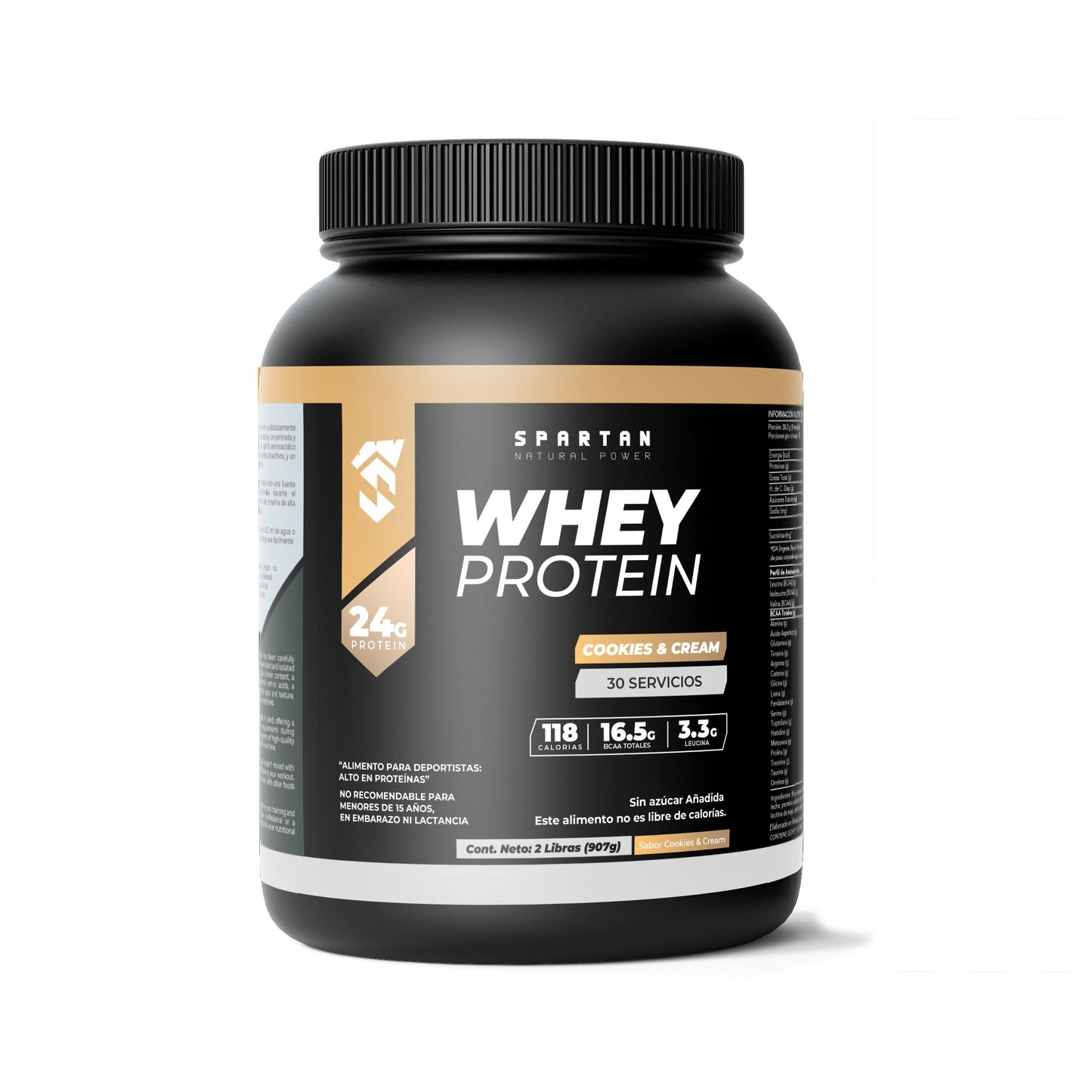 WHEY PROTEIN COOKIES & CREAM