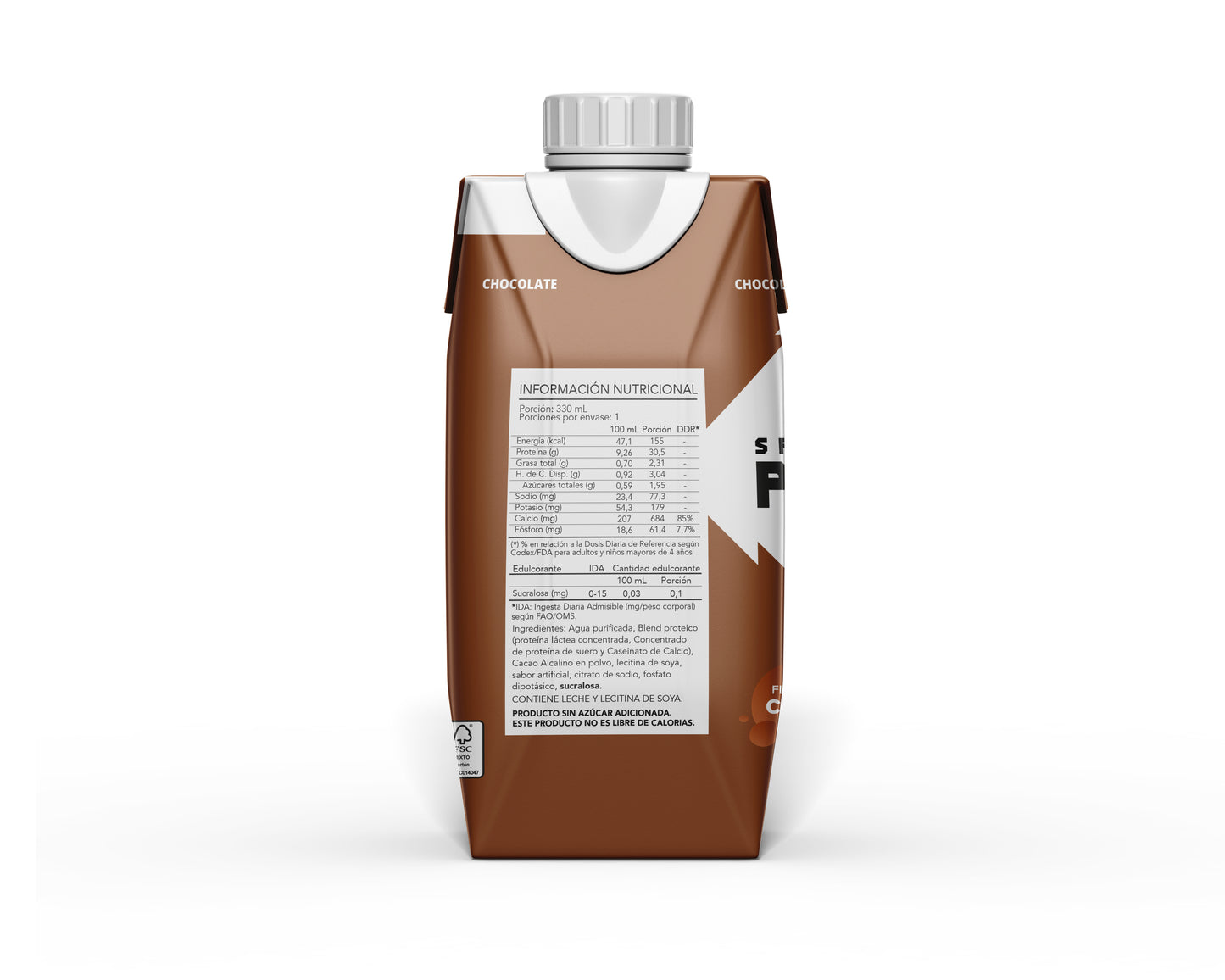 PROTEIN SHAKE CHOCOLATE - PACK 18 UNIDADES