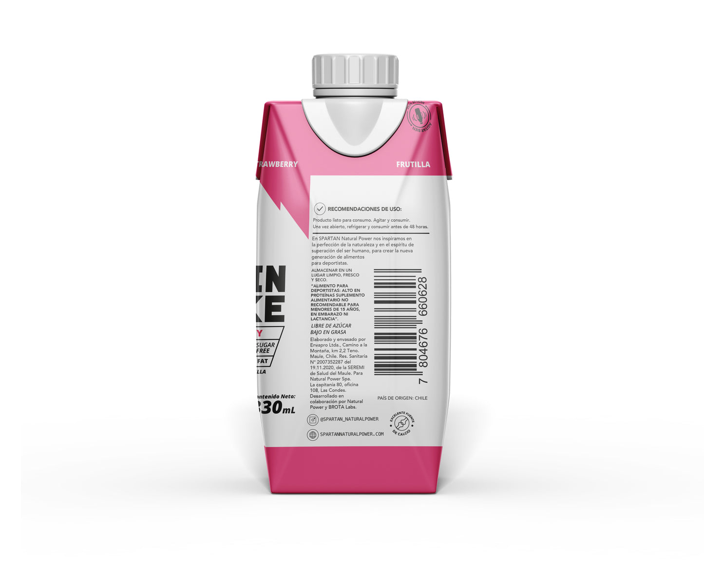 PROTEIN SHAKE STRAWBERRY - PACK 18 UNIDADES