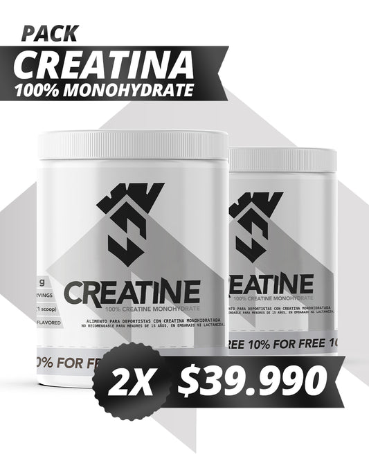 PACK 2X CREATINA