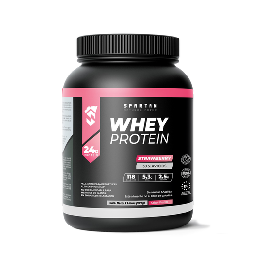 WHEY PROTEIN STRAWBERRY - 2 LIBRAS