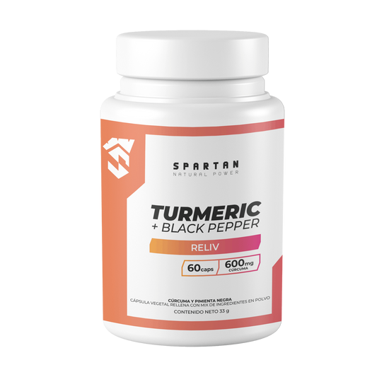 Spartan Turmeric + Black Pepper 33 gr
