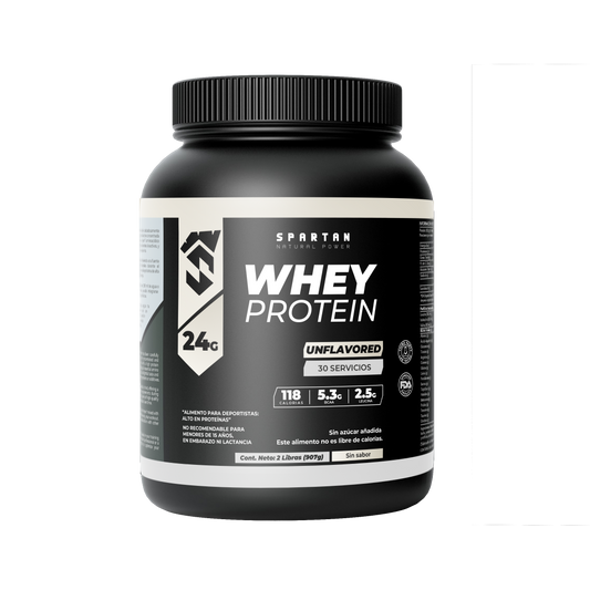 WHEY PROTEIN UNFLAVORED - 2 LIBRAS