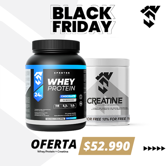 WHEY PROTEIN + CREATINA
